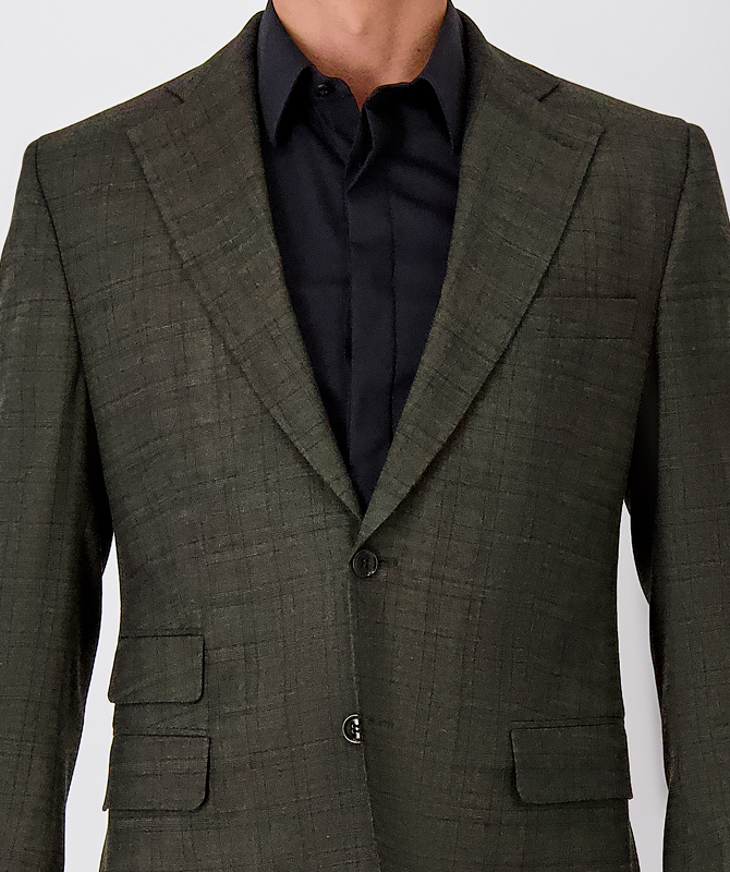 Sartorial Flex-Anzug in der Trendfarbe Grün