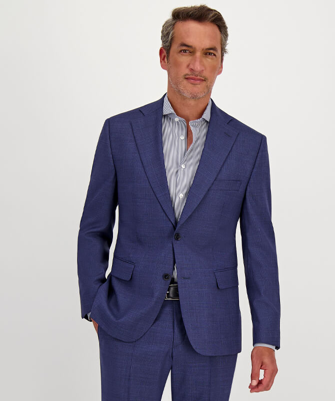 Blauer Sartorial Flex-Anzug