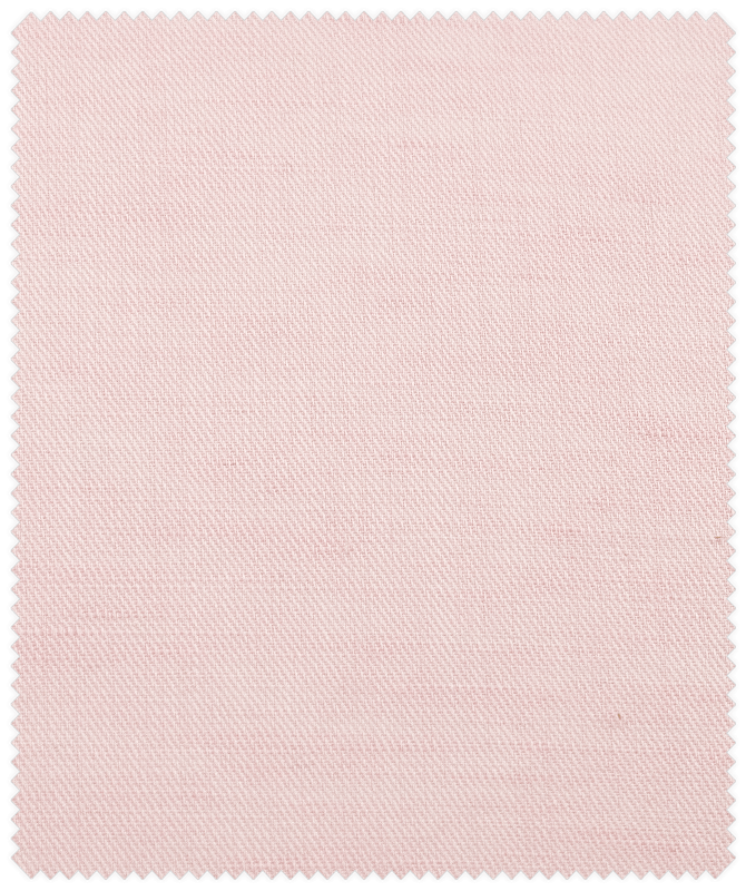 Rosa Hemd aus Leinen-Mix
