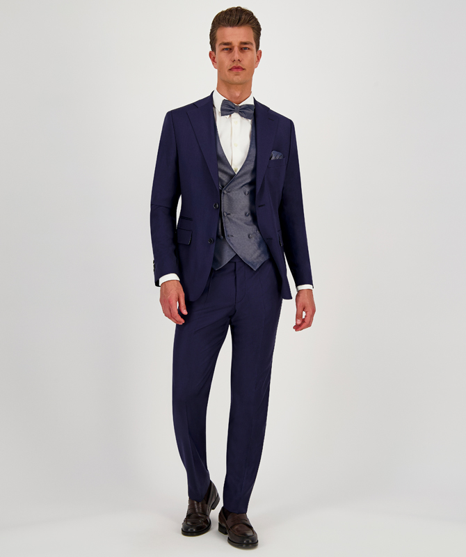 Eleganter Anzug in Nachtblau