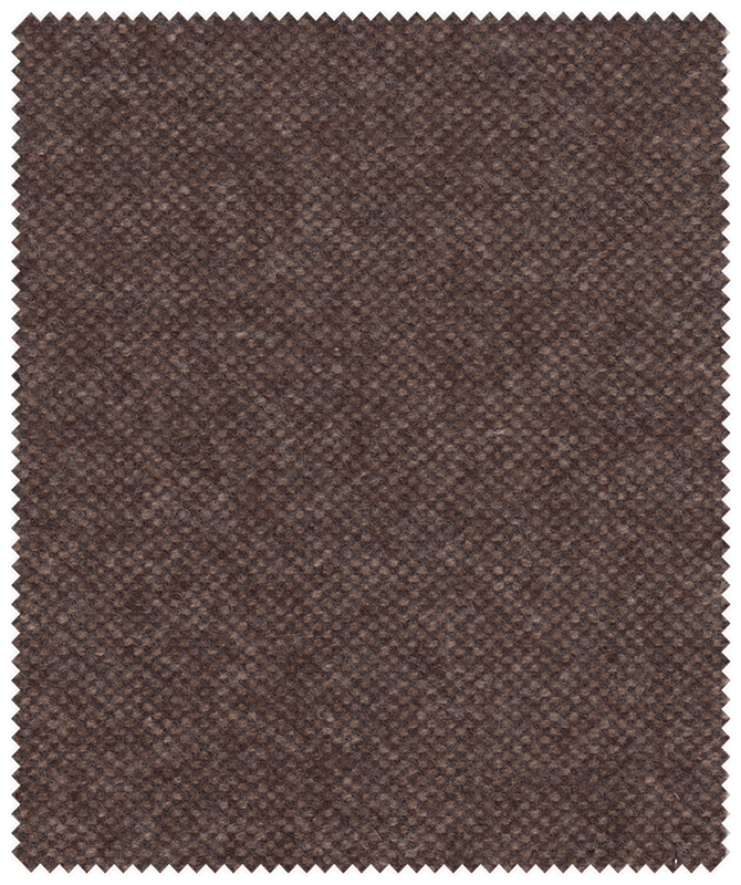 Brauner Mantel aus nachhaltigem Material-Mix